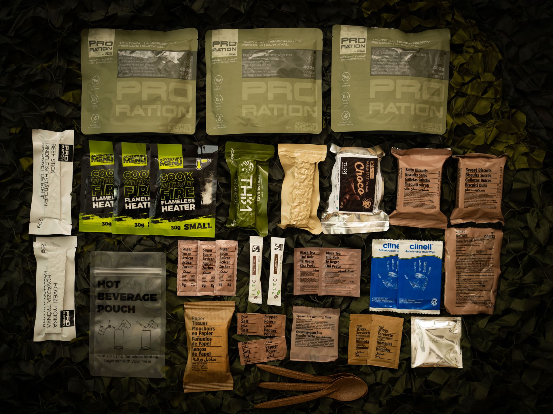 ULTIMATE TACTICAL RATION FULL DAY MENU IV - 1 | YEO